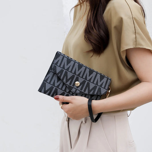 Arya Women'S Tote Bag, Small Tote Handbag, Pouch Purse & Wristlet Wallet, Signature Handbag 4 Pcs Set by Mia K